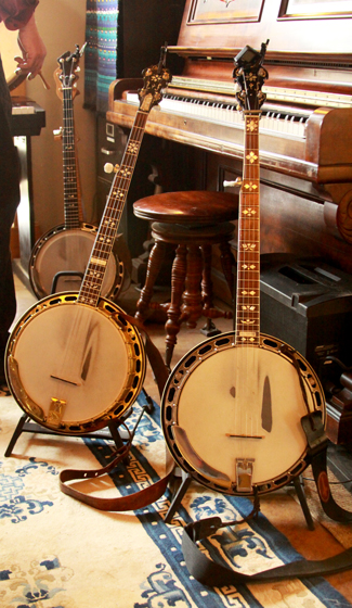 Some of Eric's instruments....